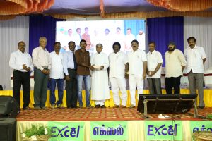 Rev. Fr. Vincent Chinnadurai handing over cheque on behalf of our Foundation