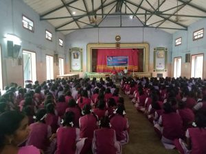 Workshop on moral Ethics at Girls Christian Hr.Sec.School, Thanjavur