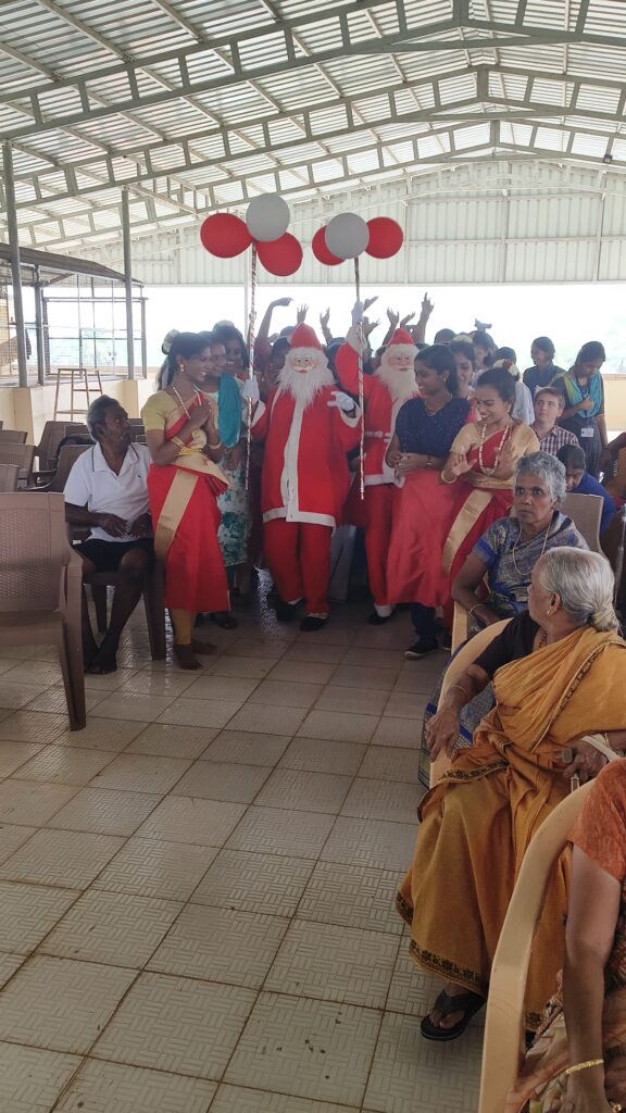 Arrival of Santa Claus