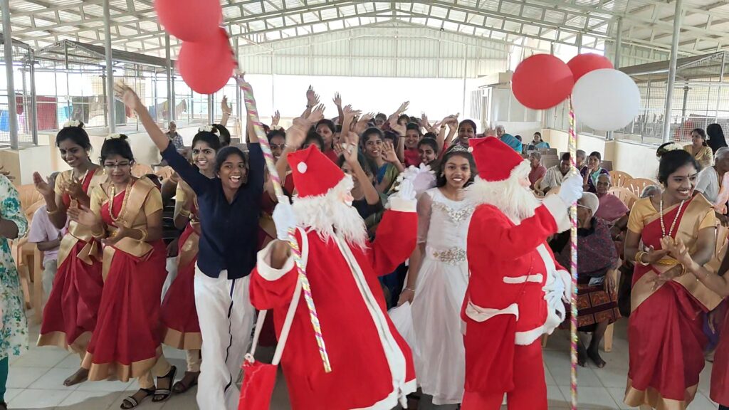 Arrival of Santa Claus
