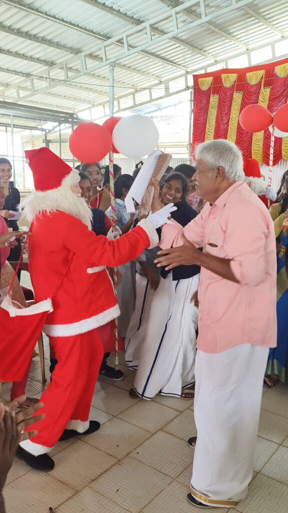 Arrival of Santa Claus