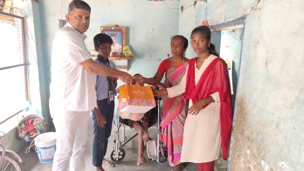 Support for Single Mother and Differently-Abled Children
