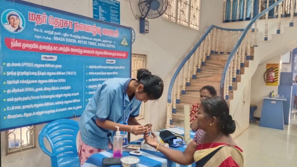 Free Medical Camp in Tanjavur