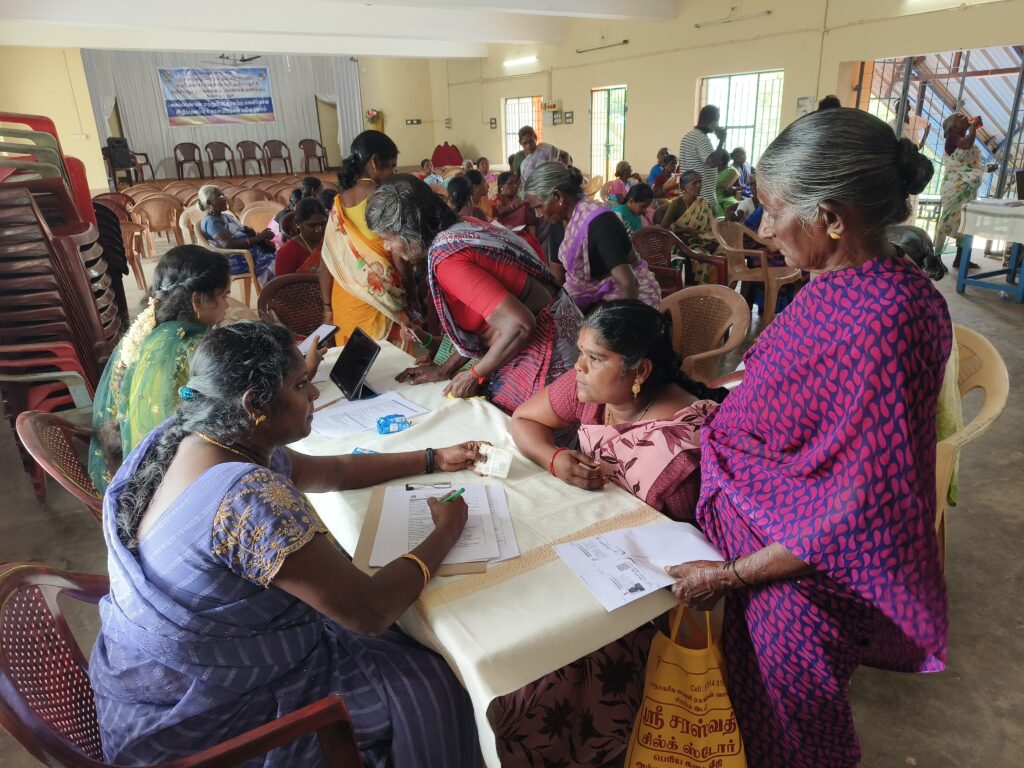 Welfare camp for single mothers in Ammapettai