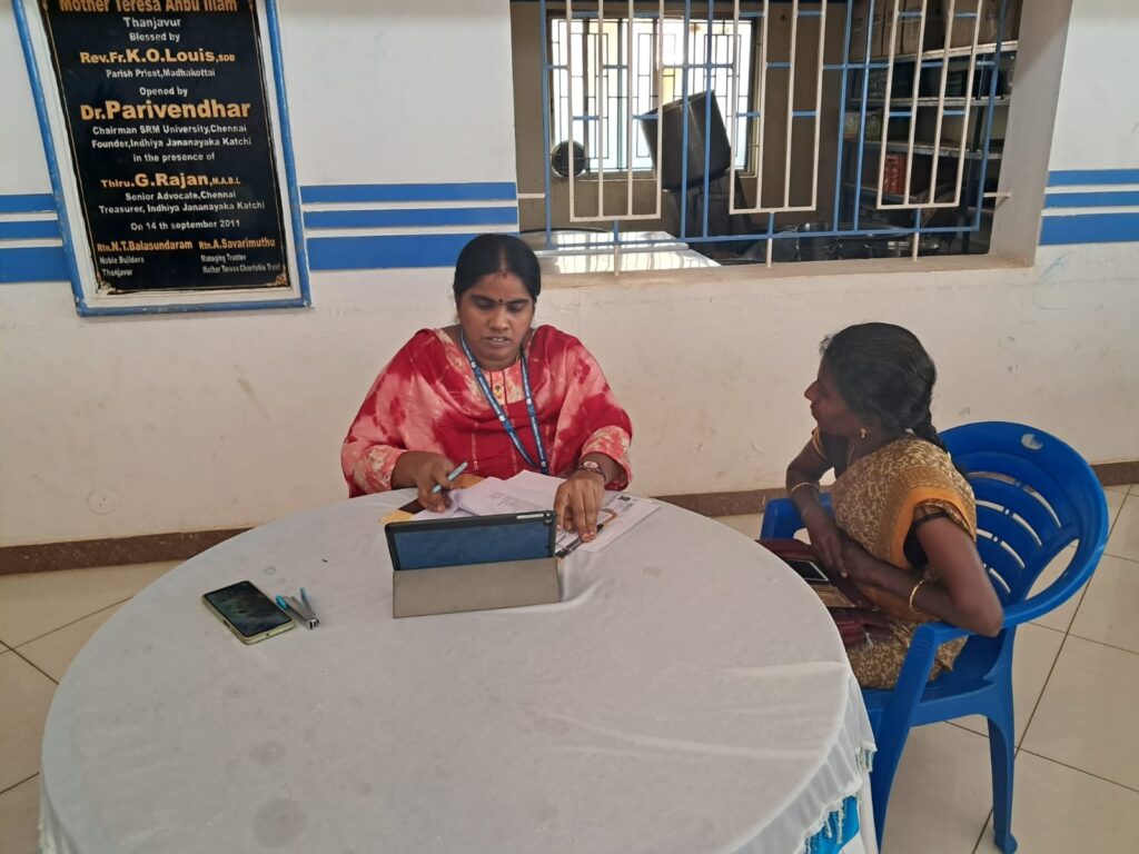 Single Mothers Certificate Camp in Mother Teresa Foundation