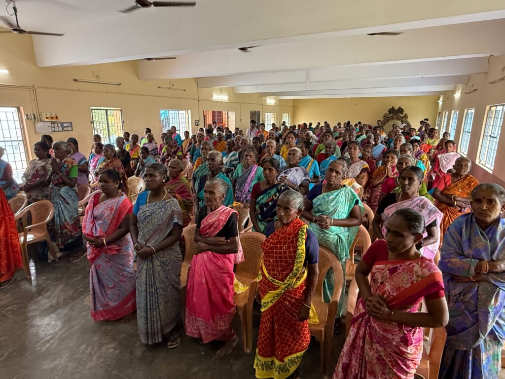 Welfare camp for single mothers in Ammapettai