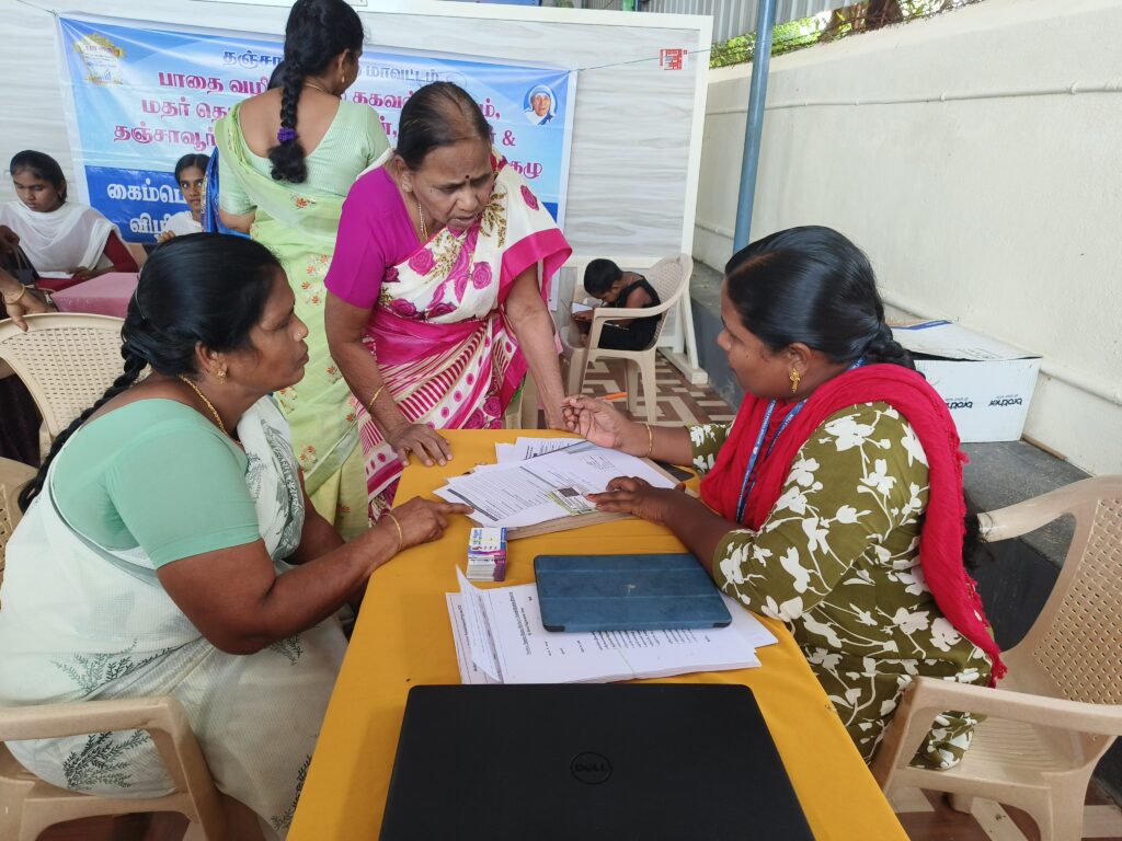 Single Mothers Welfare Camp Thanjavur