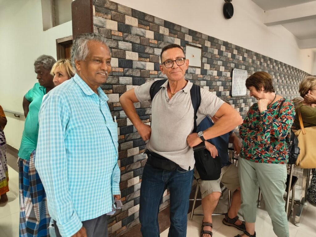 International Visitors to Mother Teresa Foundation
