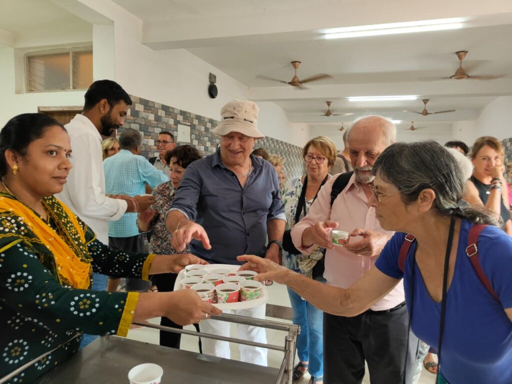 International Visitors to Mother Teresa Foundation