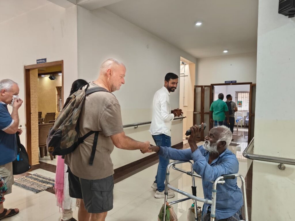 International Visitors to Mother Teresa Foundation