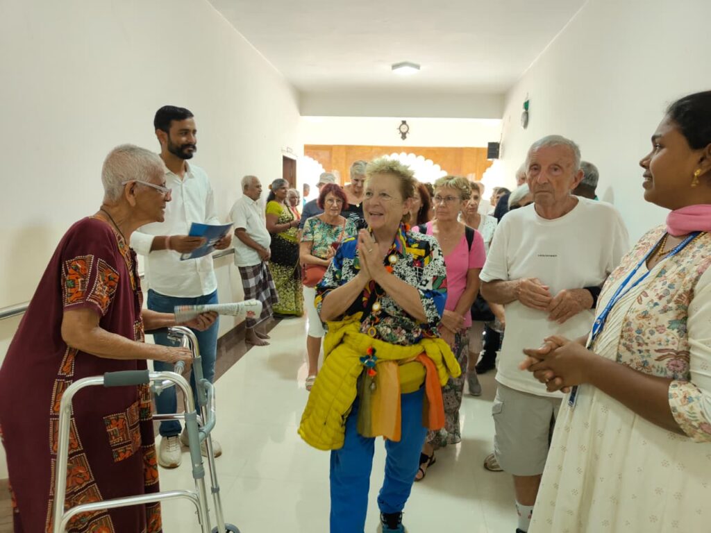 International Visitors to Mother Teresa Foundation
