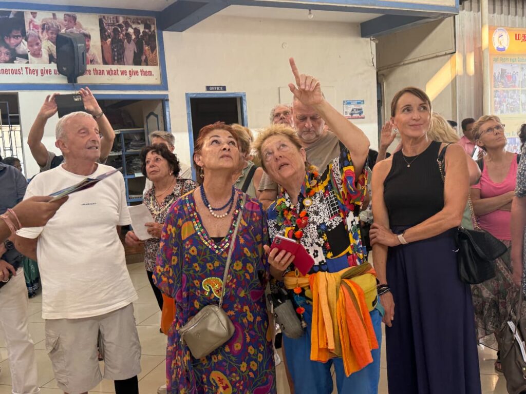 International Visitors to Mother Teresa Foundation