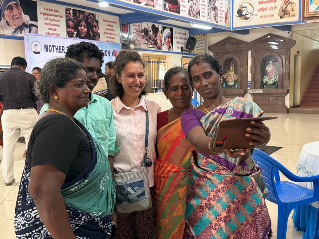 International Visitors to Mother Teresa Foundation