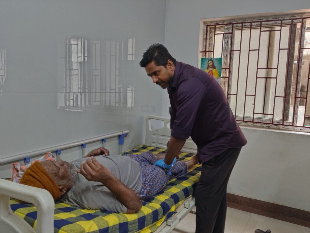Physiotherapy Camp for Elderly at Joy Home