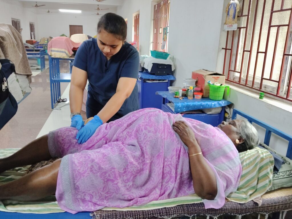 Physiotherapy Camp for Elderly at Joy Home