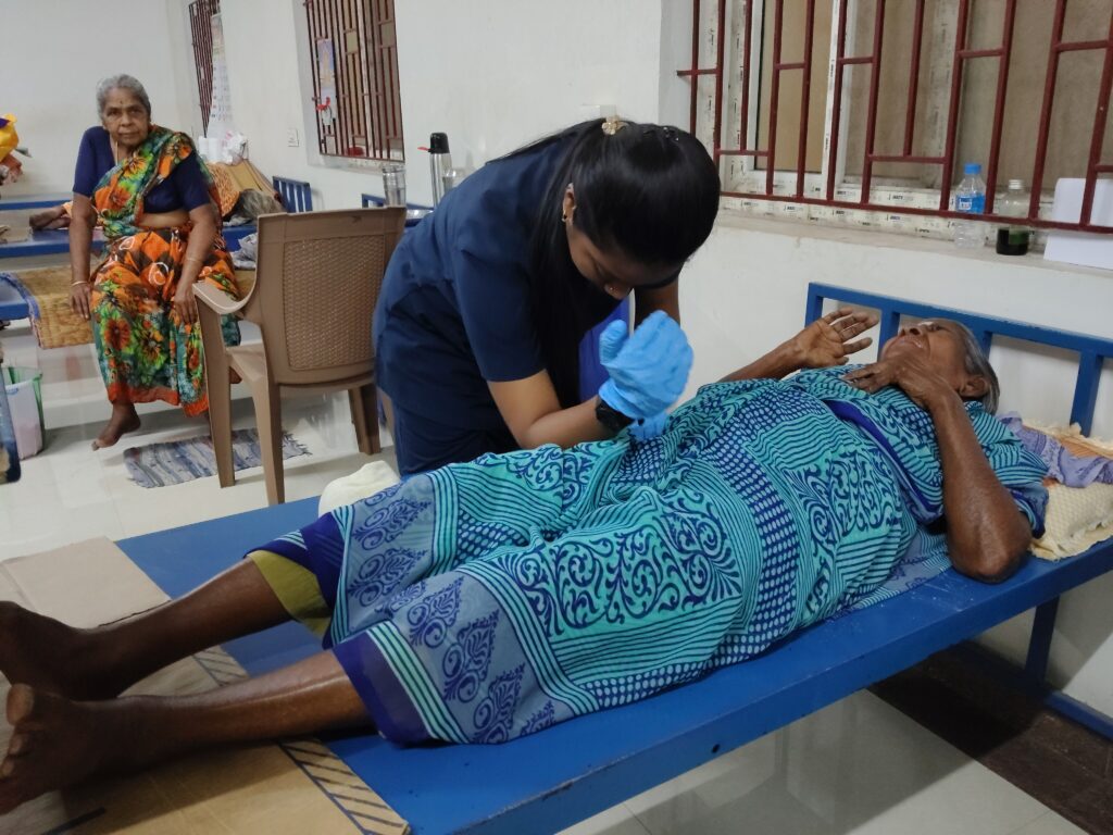 Physiotherapy Camp for Elderly at Joy Home