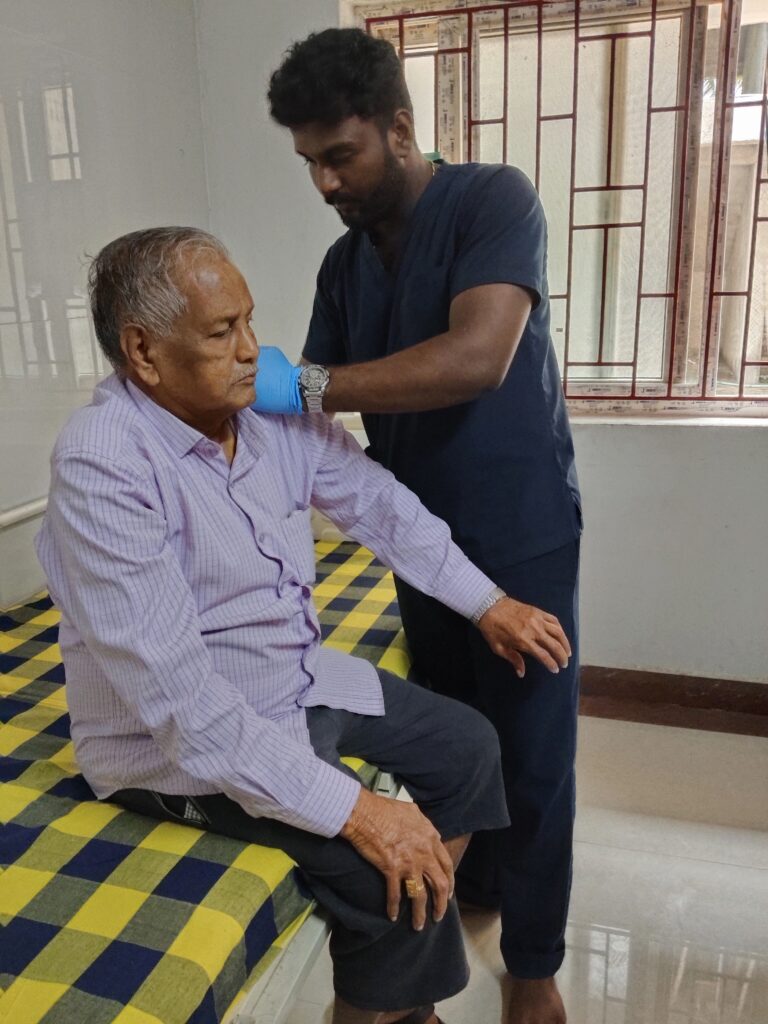 Physiotherapy Camp for Elderly at Joy Home