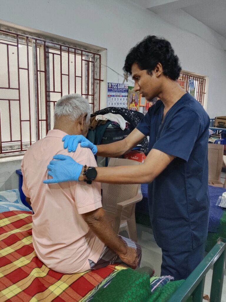 Physiotherapy Camp for Elderly at Joy Home