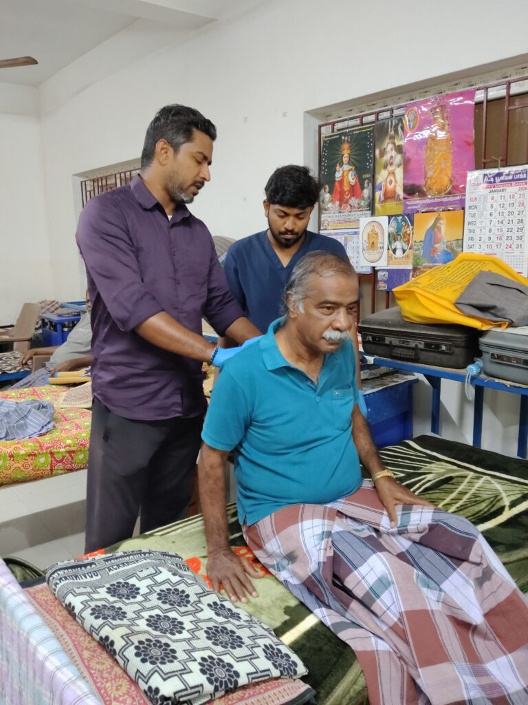Physiotherapy Camp for Elderly at Joy Home