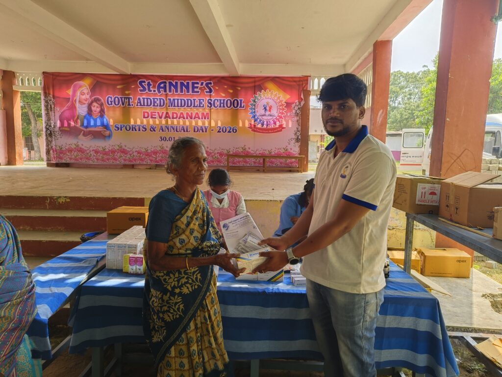 Free Medical Camp in Devadhanam Village