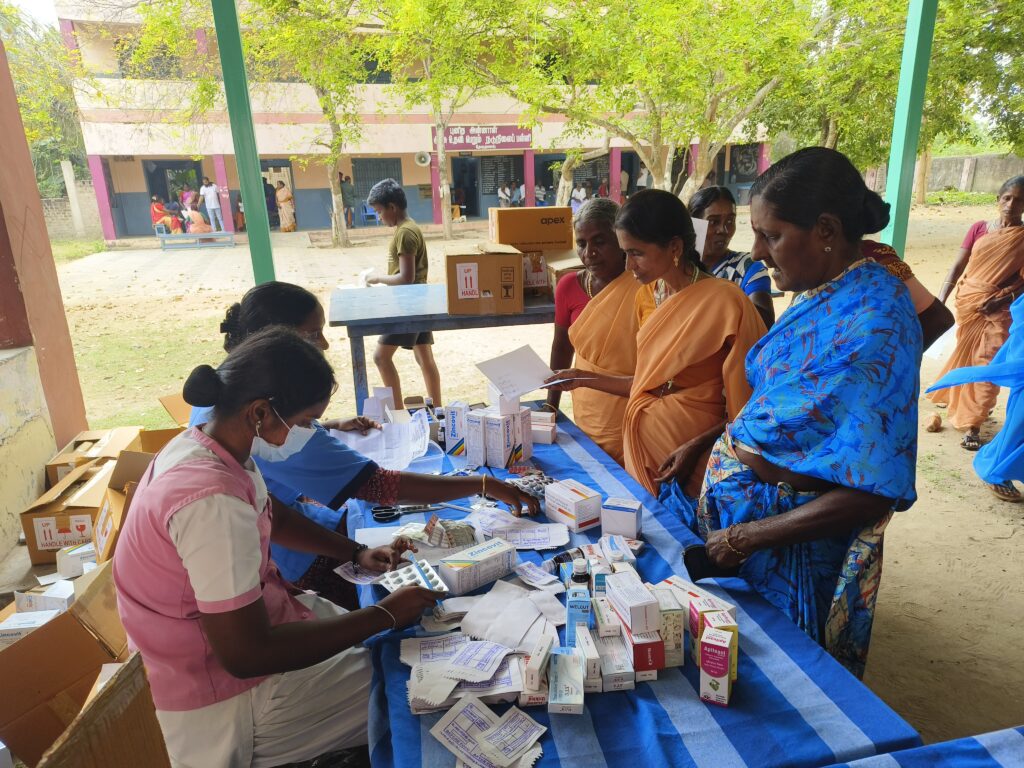 Free Medical Camp in Devadhanam Village